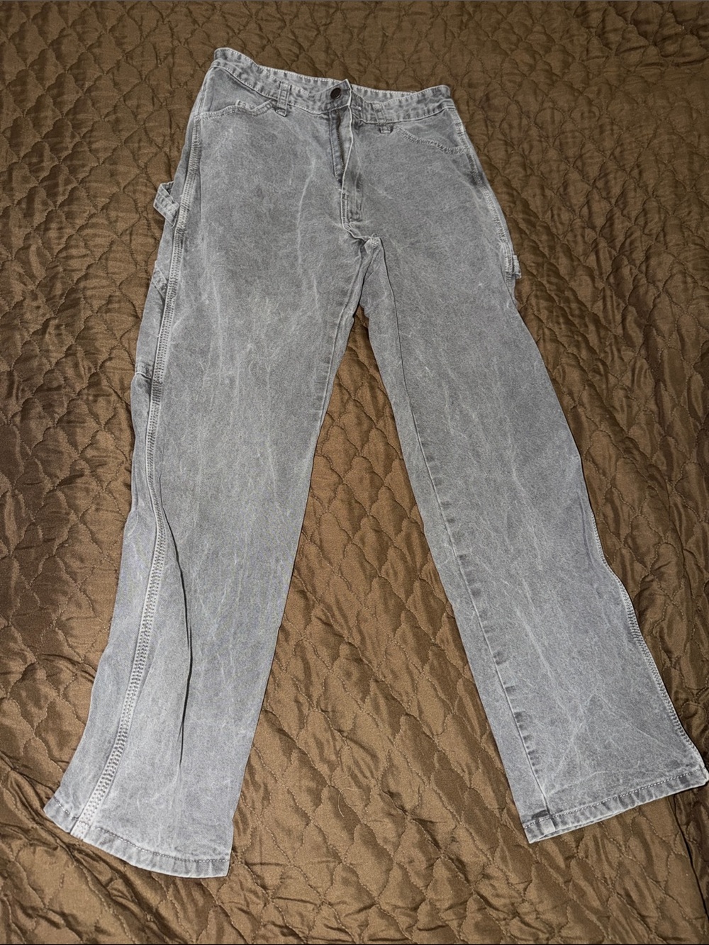 Dickies Gray Washed Bootcut Jeans 28x30